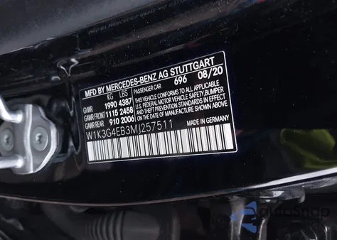 2021 Mercedes-Benz A 220 z USA, uszkodzony, nr VIN W1K3G4EB3MJ257511